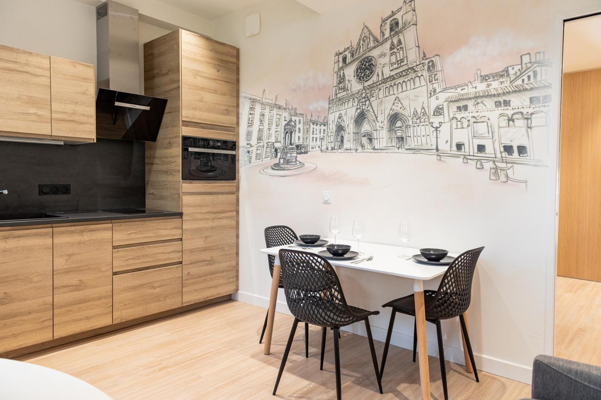 Croix Paquet - Appartements A Лион Экстерьер фото